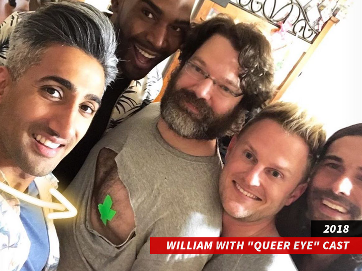 WILLIAM WITH "QUEER EYE" CAST