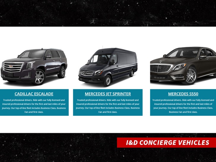 I&D Concierge Vehicles