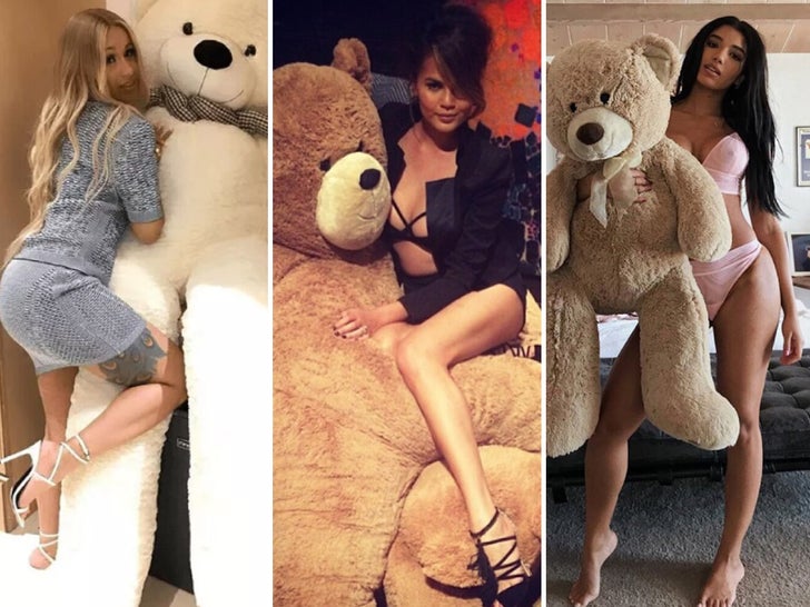 Babes With Big Teddy Bears