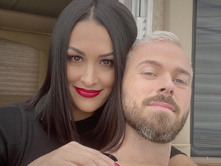 Artem Chigvintsev and Nikki Bella Together