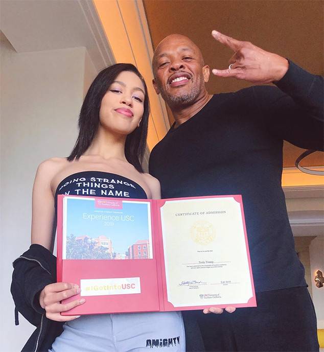 Dr. Dre, Daughter, Truly Young, USC, Instagram