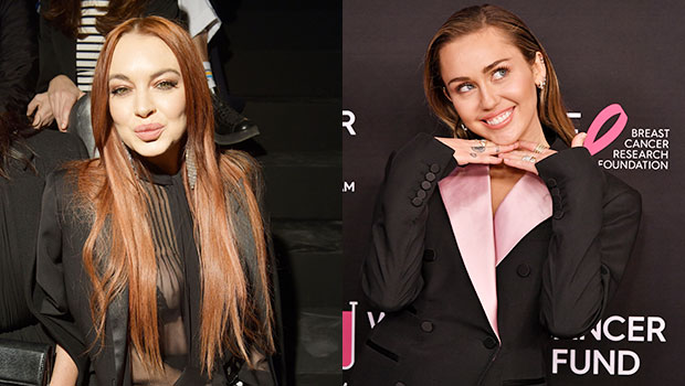 Lindsay Lohan & Miley Cyrus