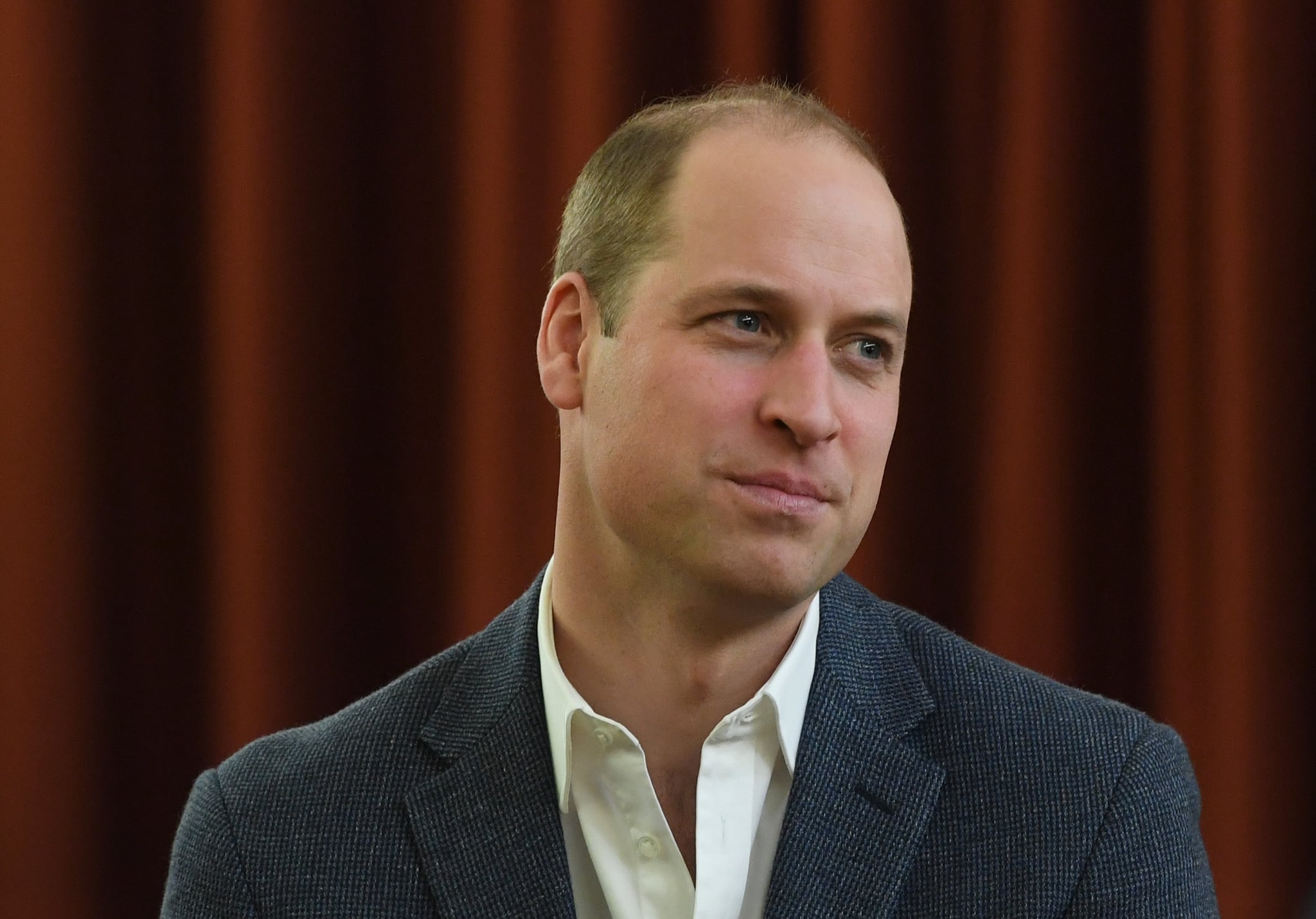 LONDON, ENGLAND - FEBRUARY 14: Prince William, Duke of Cambridge visits the