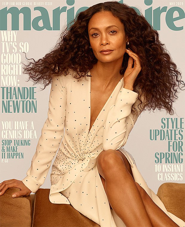 Thandie Newton Marie Claire may cover