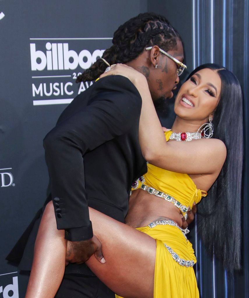 cardi b offset bma 2019 Cardi Bs Nude Wardrobe Malfunction Reaction Is Beyond Iconic
