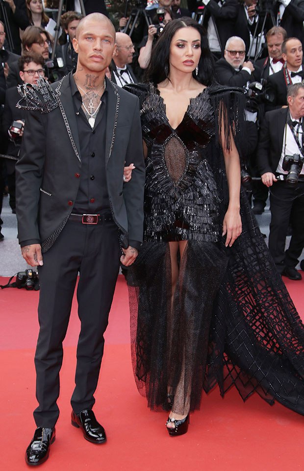 Jeremy Meeks & Andreea Sasu Cannes Film Festival 2019