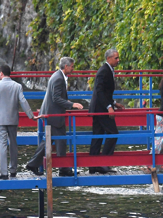 George Clooney and Barack Obama are seen at Lake Como on June 23, 2019 in Cernobbio, Lake Como, Italy.Pictured: George Clooney and Barack Obama
Ref: SPL5099854 230619 NON-EXCLUSIVE
Picture by: SplashNews.com

Splash News and Pictures
Los Angeles: 310-821-2666
New York: 212-619-2666
London: 0207 644 7656
Milan: 02 4399 8577
photodesk@splashnews.com

World Rights, No France Rights, No Italy Rights, No Switzerland Rights