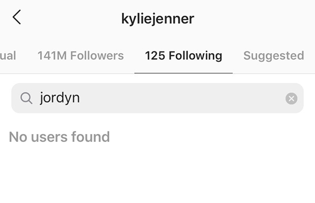 Kylie Jenner unfollowed Jordyn Woods after she was caught dancing with Khloe Kardashian