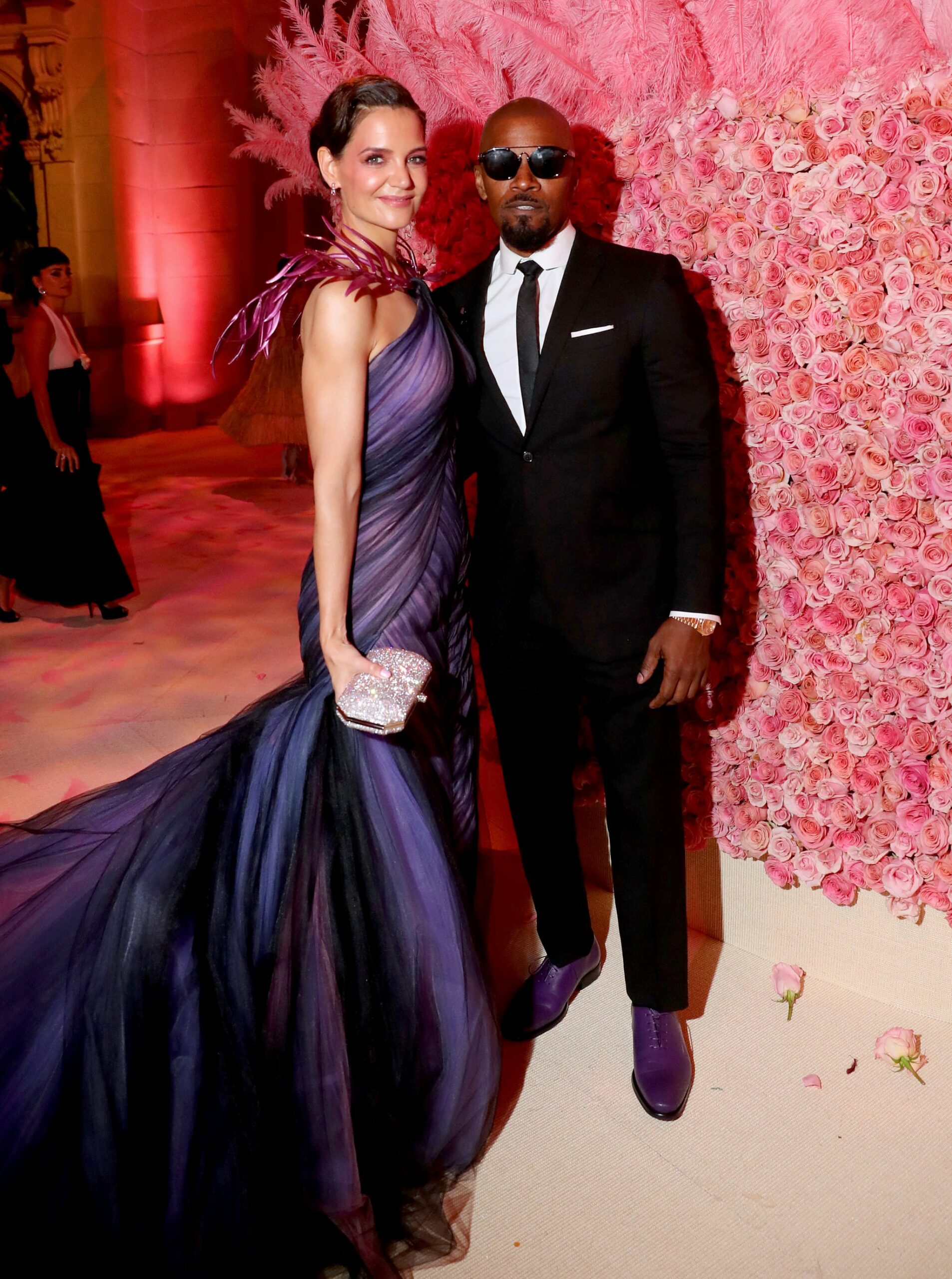 NEW YORK, NEW YORK - MAY 06: Katie Holmes and Jamie Foxx attend The 2019 Met Gala Celebrating Camp: Notes on Fashion at Metropolitan Museum of Art on May 06, 2019 in New York City. (Photo by Kevin Tachman/MG19/Getty Images for The Met Museum/Vogue)