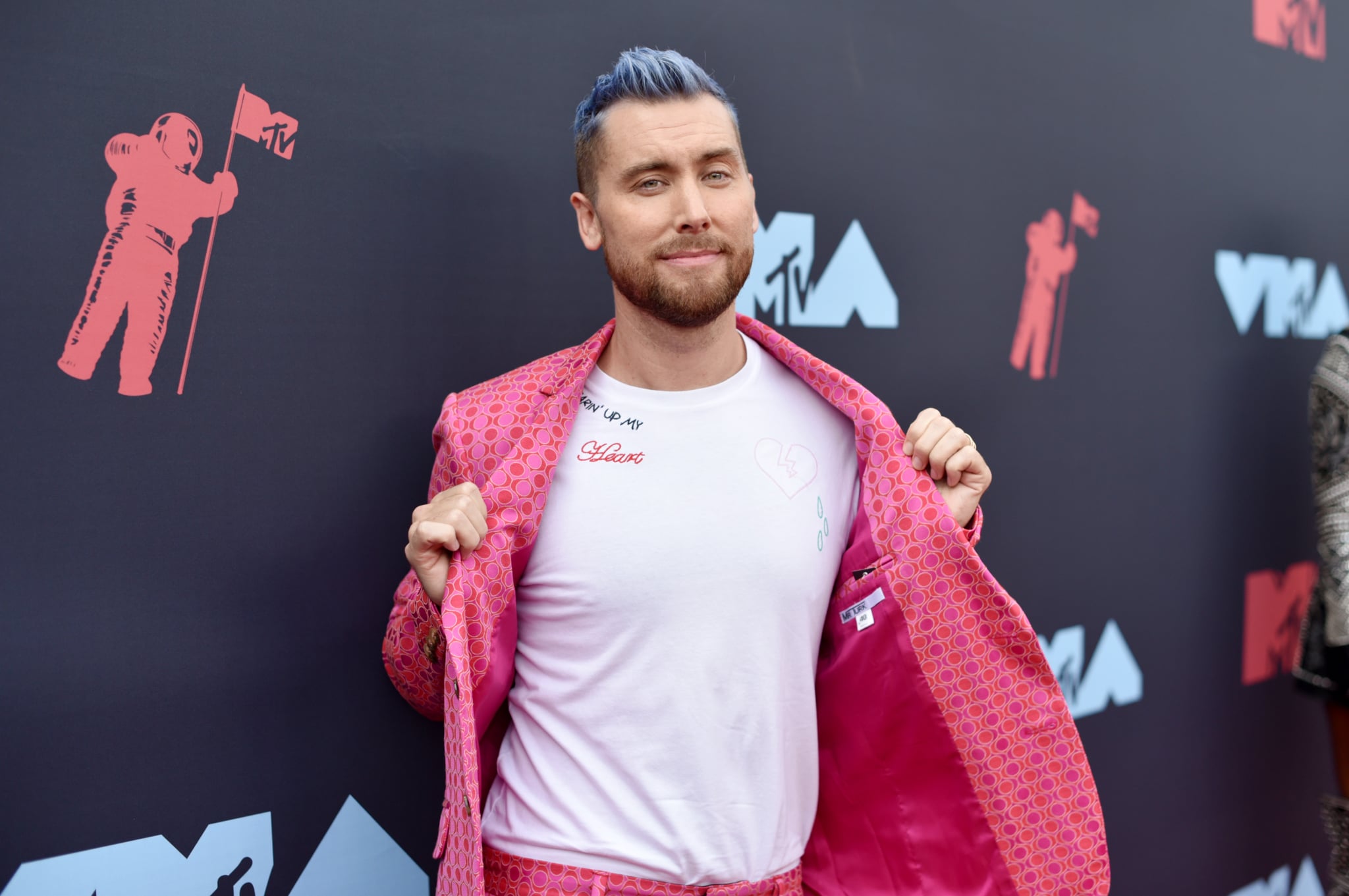 NEWARK, NEW JERSEY - AUGUST 26: Lance Bass attends the 2019 MTV Video Music Awards at Prudential Center on August 26, 2019 in Newark, New Jersey. (Photo by John Shearer/Getty Images)