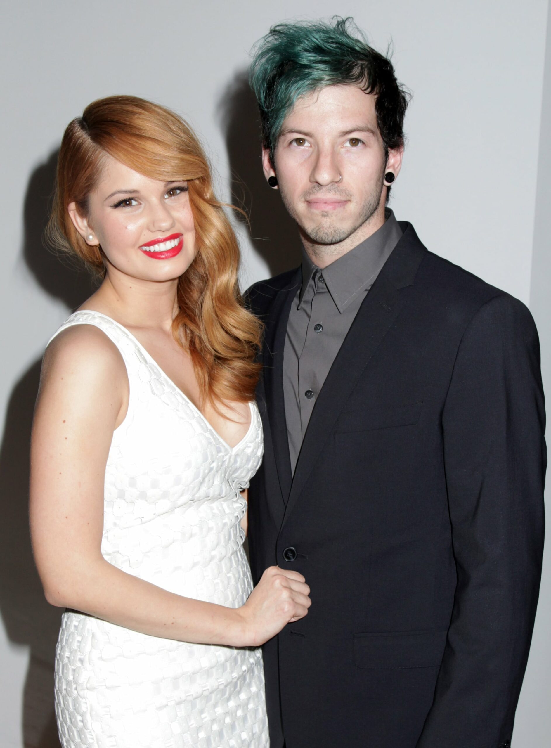 BEVERLY HILLS, CA - MARCH 18:  Actress Debby Ryan and musician Josh Dun arriving at the 2nd Annual Norma Jean Gala 2014 at The Paley Center for Media on March 18, 2014 in Beverly Hills, California.  (Photo by Paul Redmond/WireImage)
