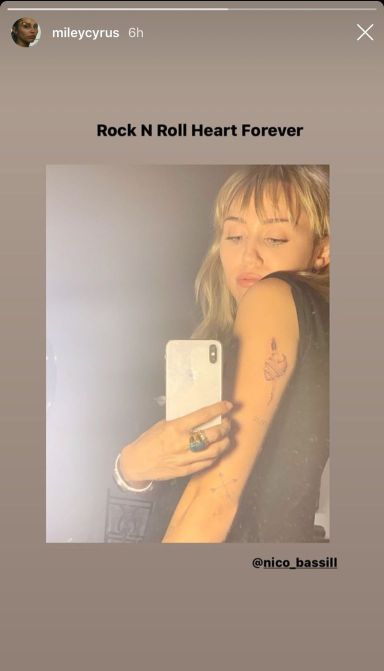 Miley Cyrus’ New Tattoo Says A Lot About Her Relationship With Cody Simpson