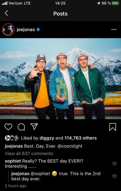 wedding comment 1570743820 Sophie Turner Just Trolled TF Out Of Joe Jonas & Were Crying Laughing