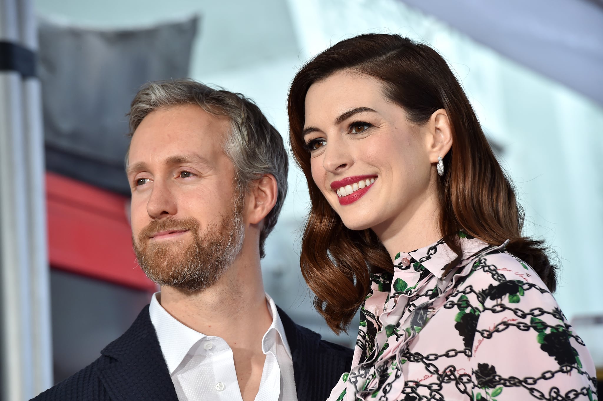 HOLLYWOOD, CALIFORNIA - MAY 09: Anne Hathaway and Adam Shulman attend the ceremony honoring Anne Hathaway with star on the Hollywood Walk of Fame on May 09, 2019 in Hollywood, California. (Photo by Axelle/Bauer-Griffin/FilmMagic)