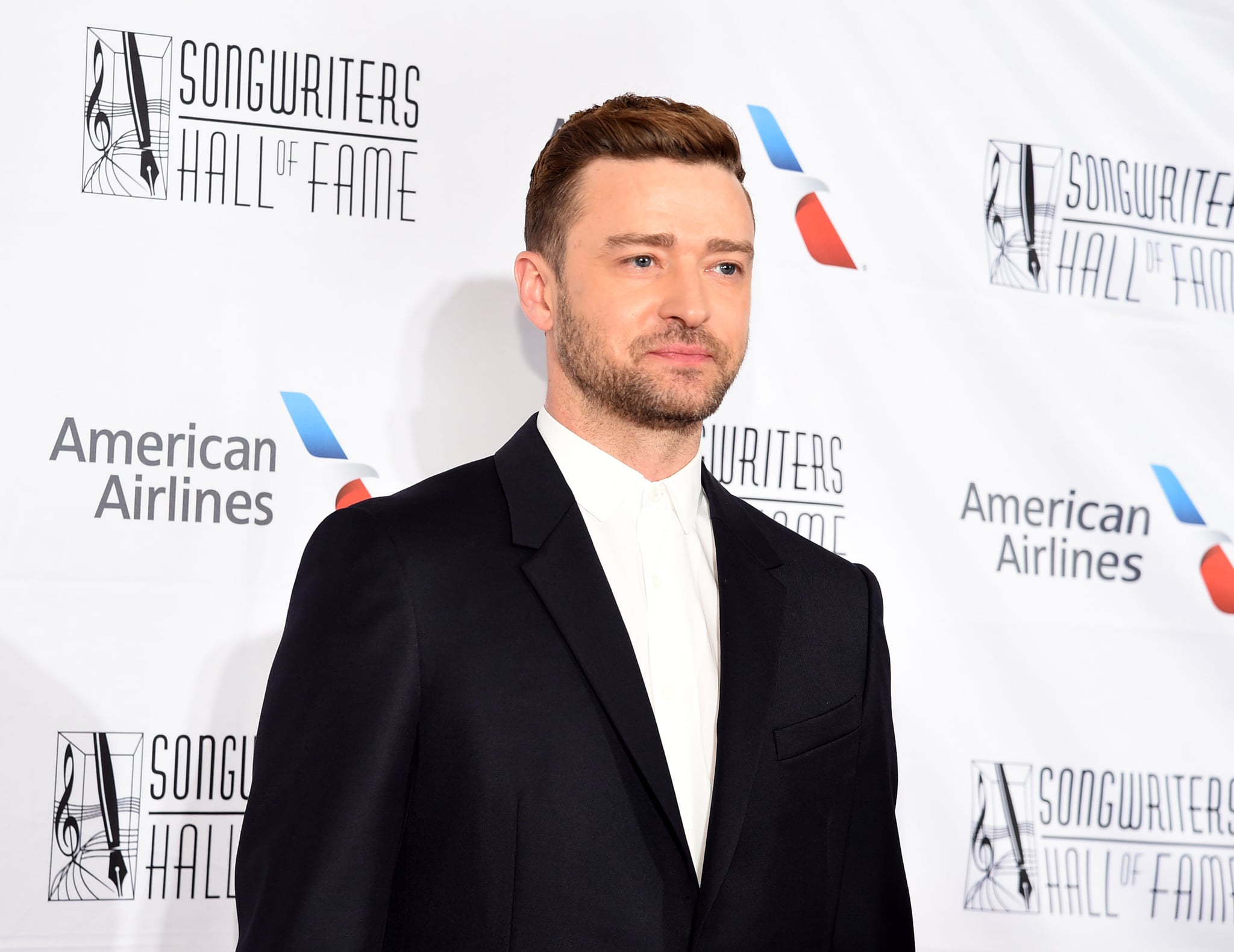 NEW YORK, NEW YORK - JUNE 13: Justin Timberlake attends the 2019 Songwriters Hall Of Fame at The New York Marriott Marquis on June 13, 2019 in New York City. (Photo by Jamie McCarthy/FilmMagic)
