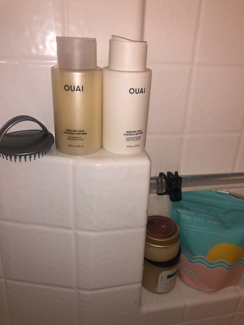 ouai daily care bathroom