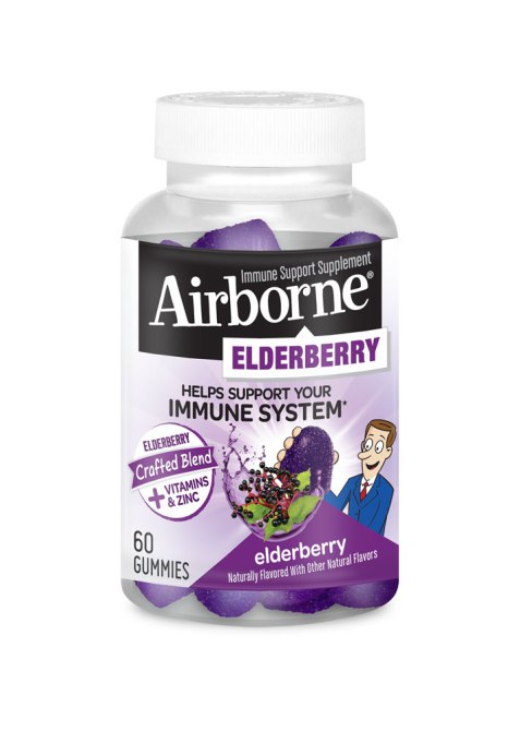 best elderberry supplement airborne 6 Elderberry Products for Giving Your Immune System a Germ Fighting Boost
