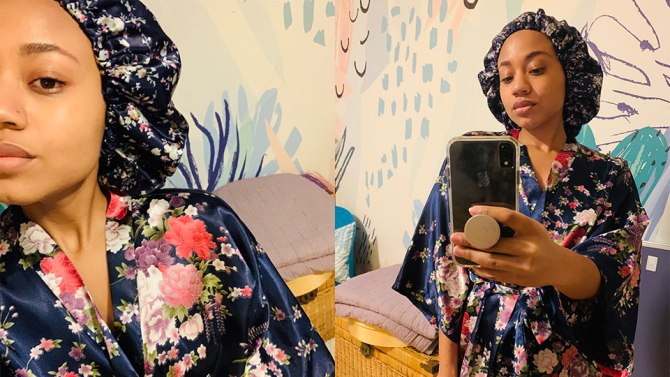 glow by daye review A Black Woman Created the Satin Bonnet That Actually Stays Put While I Sleep